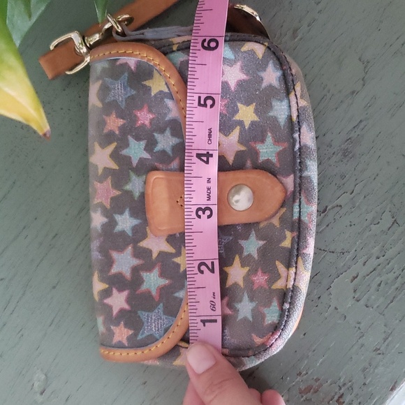 Vintage y2k Dooney Bourke Star Clutch Wristlet - Picture 10 of 11